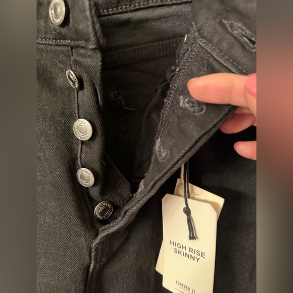 Forever 21 Denim Skinny Jeans - Picture 14 of 16